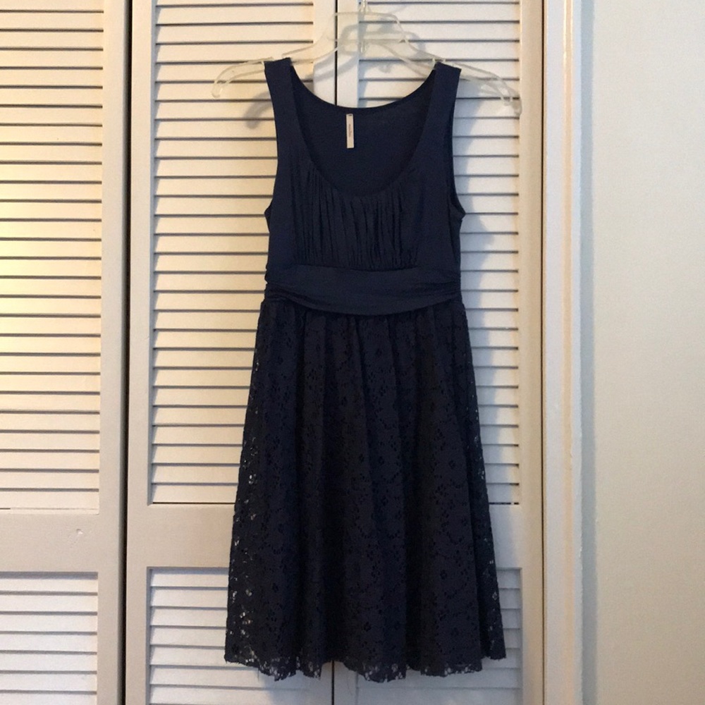 Navy Blue Maitai (From ModCloth) Lace Summer Dress